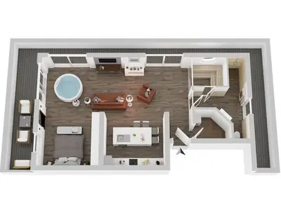Ferienwohnung für 2 Personen (100 m²) in Göhren Lebbin 9/10