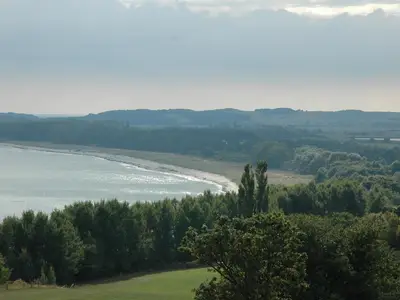 Blick auf den Süsdstrand