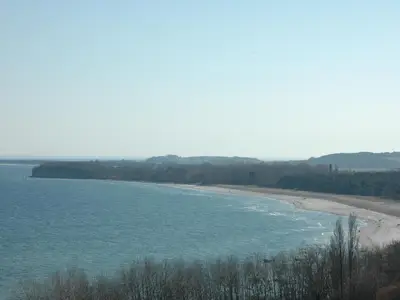 Der Blick auf den Südstrand
