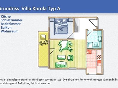 Ferienwohnung für 4 Personen (42 m²) in Göhren (Rügen) 2/8