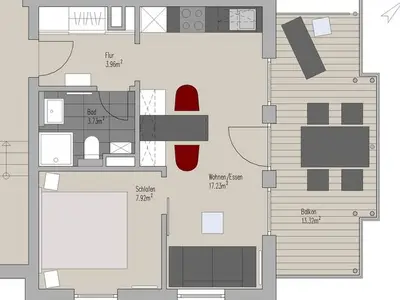 Ferienwohnung für 3 Personen (46 m²) in Göhren (Rügen) 8/10