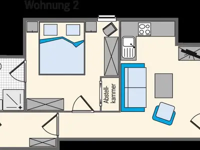 Ferienwohnung für 2 Personen (35 m²) in Göhren (Rügen) 7/7