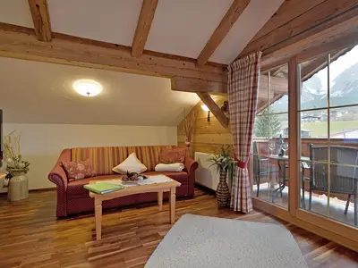 Appartement Ackerlspitz Wohnzimmer