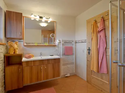 Appartement Ackerlspitz Badezimmer