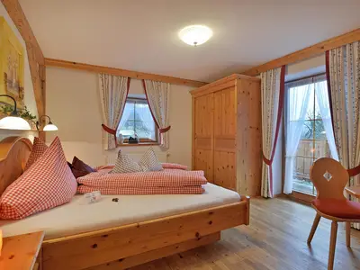 Appartement Mauckspitze Schlafzimmer1