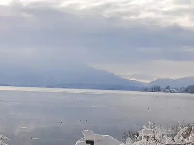 Blick auf den Chiemsee