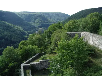Burgruinen im Lautertal