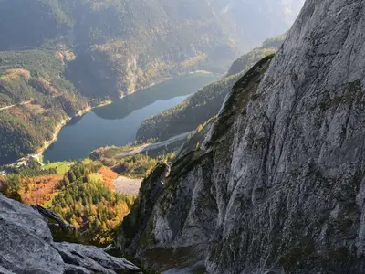 Vorderer Gosausee vom Gr. Donnerkogel