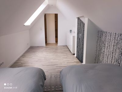 Im Schlafzimmer 3 kann hier ein Zustellbett  gestellt werden.