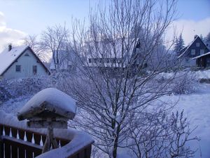 Blick vom Balkon