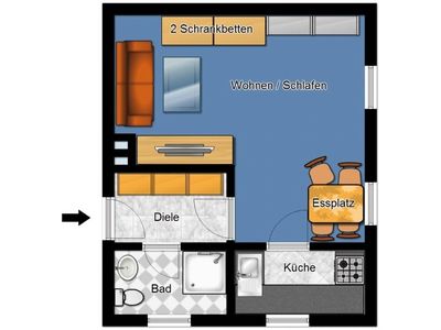 Ferienwohnung für 2 Personen (34 m²) in Goslar-Hahnenklee 10/10