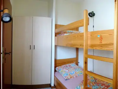 Schlafzimmer mit Etagenbett