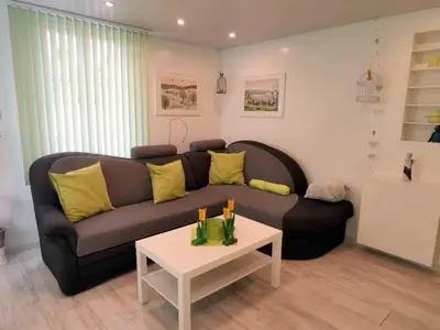 Äusserst bequeme Sitzgruppe im Wohnzimmer