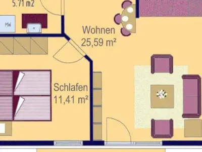 Ferienwohnung für 4 Personen (48 m²) in Graal-Müritz (Ostseeheilbad) 10/10