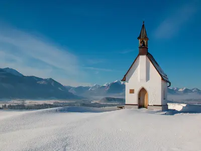 Holzhauser Kapelle im Winter