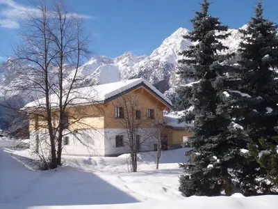 Aussicht Winter vom Terrasse