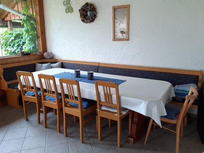 Große Terrasse innen