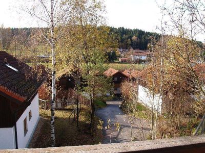 Blick vom Balkon