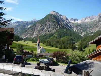 Ausblick vom Dorf