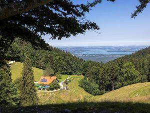 Von Grassau zu den Grassauer Almen. Hier die Hefteralm.