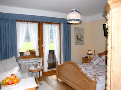 Blick auf den Balkon