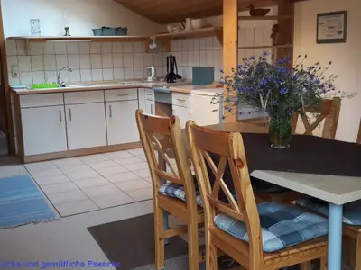 Küchenzeile im Obergeschoss