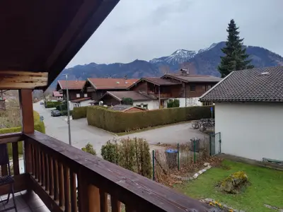 Balkon Wohnzimmer Aussicht Berge
