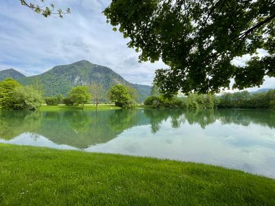 Reifinger Badesee im Frühjahr