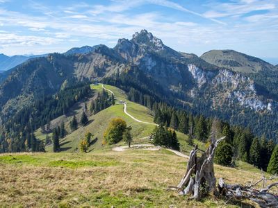 Der Wanderweg zur Piesenhausener Hochalm bietet atemberaubende Ausblicke