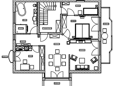 Grundriss/Einteilung der Räume
