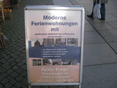 Unsere Greifswalder Ferienwohnungen