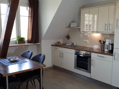 Blick auf den Küchenbereich