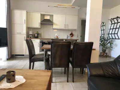 Blick auf den Küchenbereich