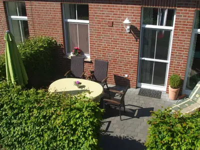 Terrasse der Wohnung Starenkasten