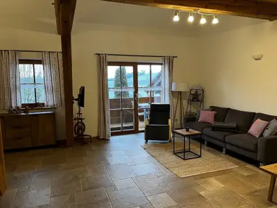 Fewo Bergblick - Wohnzimmer