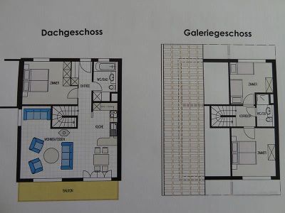 Grundriss der Wohnung