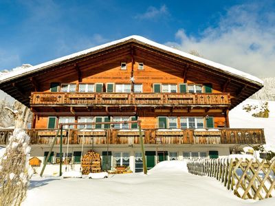 Chalet im Winter