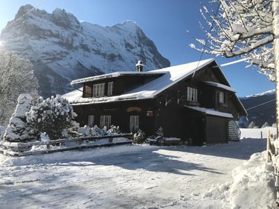 Aussenansicht mit Eigernordwand