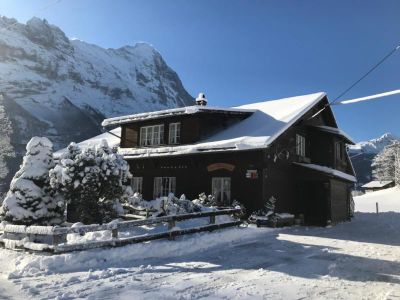 Aussenansicht mit Eigernordwand