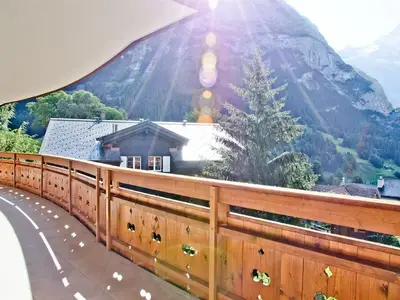 Balkon mit Aussicht