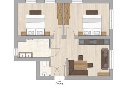 Ferienwohnung für 4 Personen (60 m²) in Gröbming 10/10