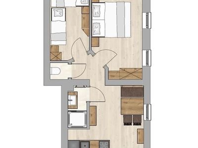 Ferienwohnung für 4 Personen (36 m²) in Gröbming 10/10