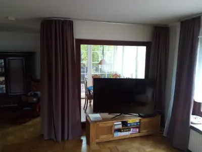 Wohnbereich. 55 Zoll Flachbildschirm