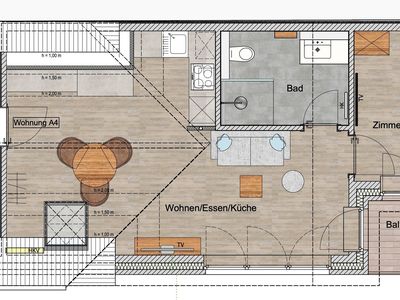 Ferienwohnung für 3 Personen (50 m²) in Grömitz 3/10