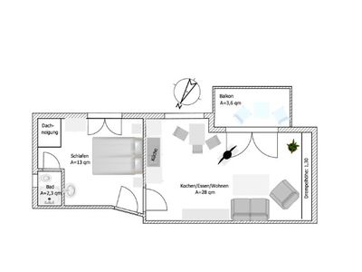 Ferienwohnung für 2 Personen (50 m²) in Grömitz 9/10