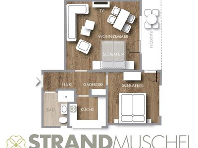 Ferienwohnung für 4 Personen (60 m²) in Grömitz 2/10