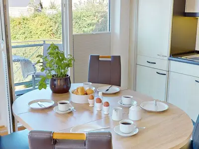 Ferienwohnung mit Balkon in ruhiger Lage