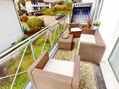 Ferienapartment mit Balkon in ruhiger Lage an der Ostsee
