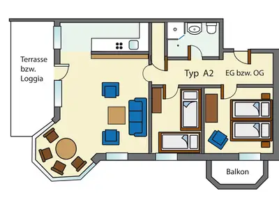 Ferienwohnung für 4 Personen (68 m²) in Grömitz 6/10