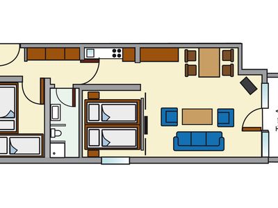 Ferienwohnung für 4 Personen (47 m²) in Grömitz 6/9